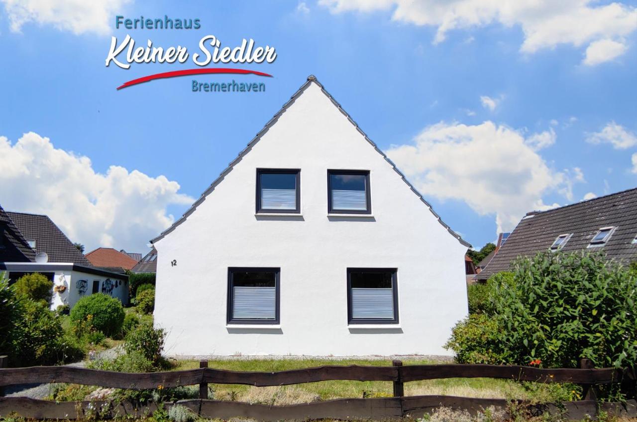 Ferienhaus Kleiner Siedler Bremerhaven Bagian luar foto
